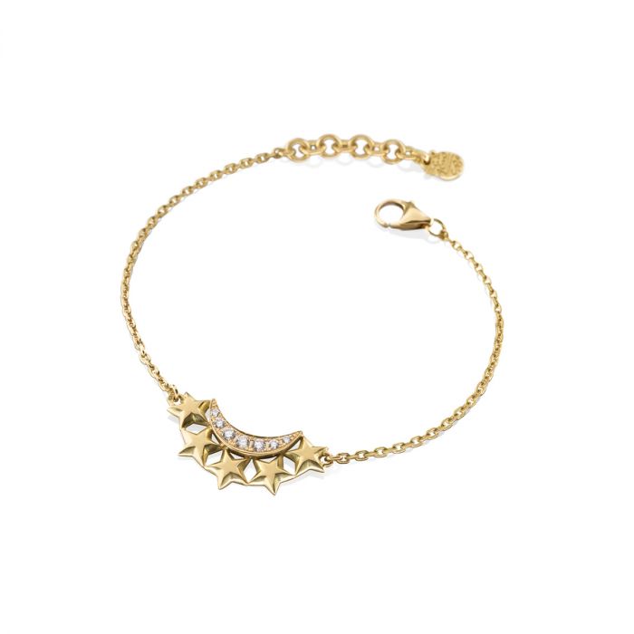 Diamond Moon Star Bracelet Bracelets Type Diamond Moon Star Bracelet Bracelets